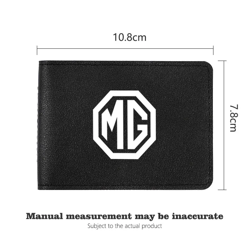 رقيقة جدا غطاء رخصة قيادة السيارة حامل بطاقة الائتمان لموريس المرآب MG MG3 MG5 MG6 MG7 GT GS هيكتور HS ZS ZX EZS EHS #2