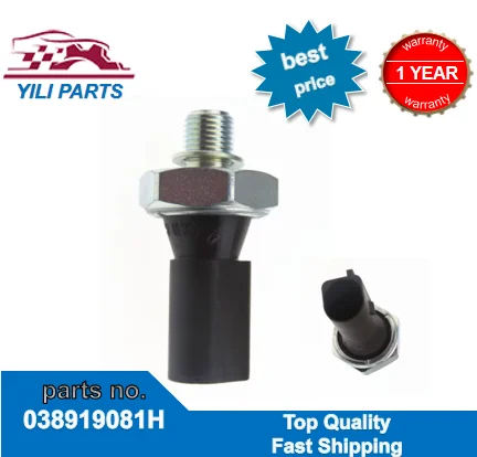 

038919081H Oil Pressure Sensor Sensing Plug 038 919 081H for VW Golf Polo Bora A2 A3 Passat Caddy 2.0T 1.8T