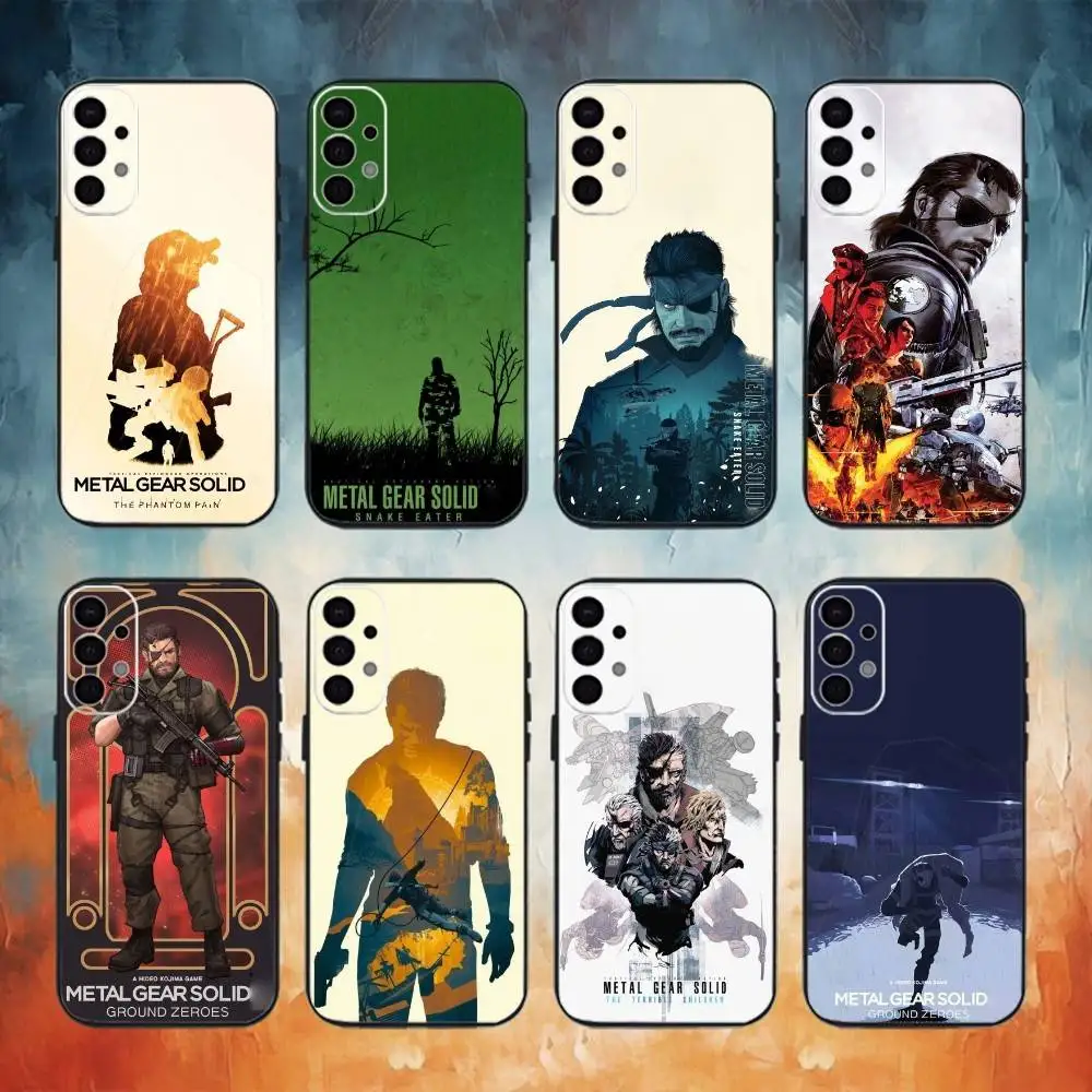

Metal Gear Solid Game Phone Case For Samsung S25,S24,S21,S22,S23,S30,Ultra,S20,Plus,Fe,Lite,Note,10,9,5G Black Cover