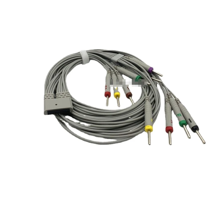 

Compatible with Medix ECG Machine Line, ECG Machine Lead Line, European Standard 3.0