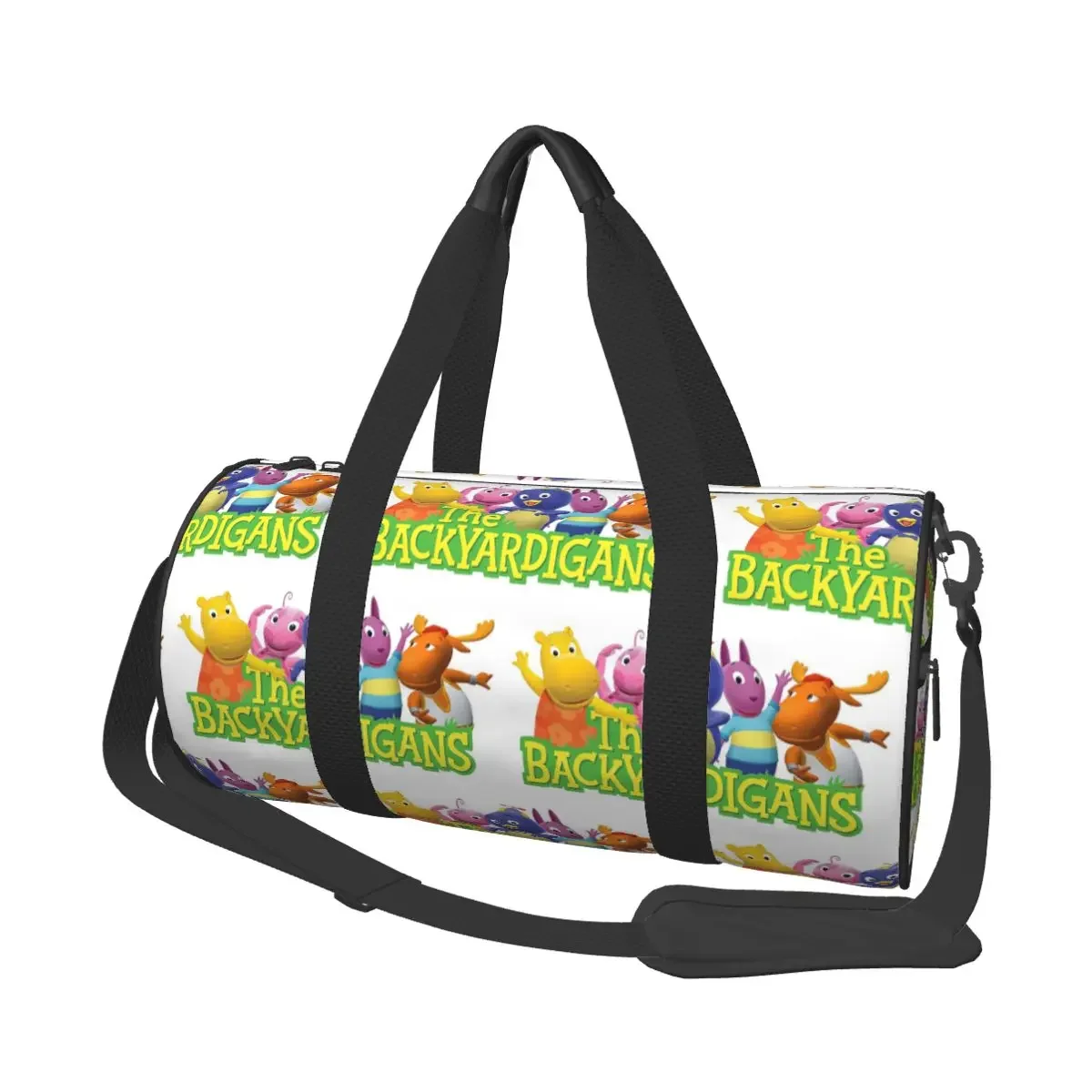 

Backyardigans Funny Large Duffle Gym Bag Multi-Functional Duffle Travel Bags Handbags Fitness bag