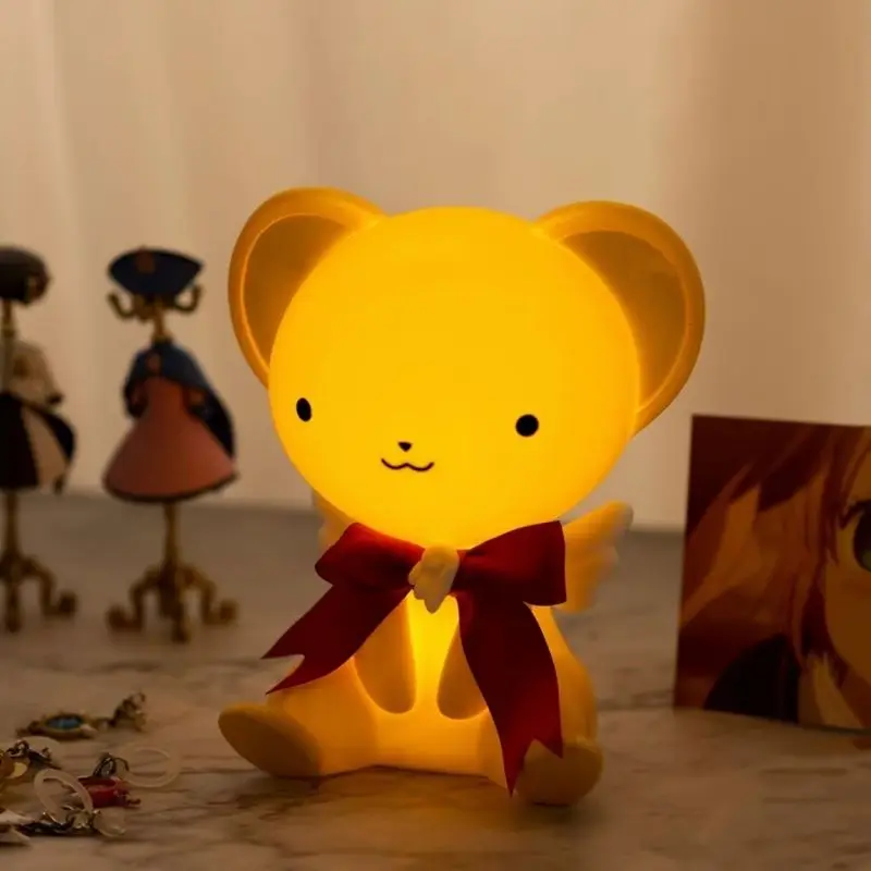 Sakura Cardcaptor periferia de animé lindo Kerberos dibujos animados en forma de protección ocular sueño luz nocturna regalo de cumpleaños personalizado