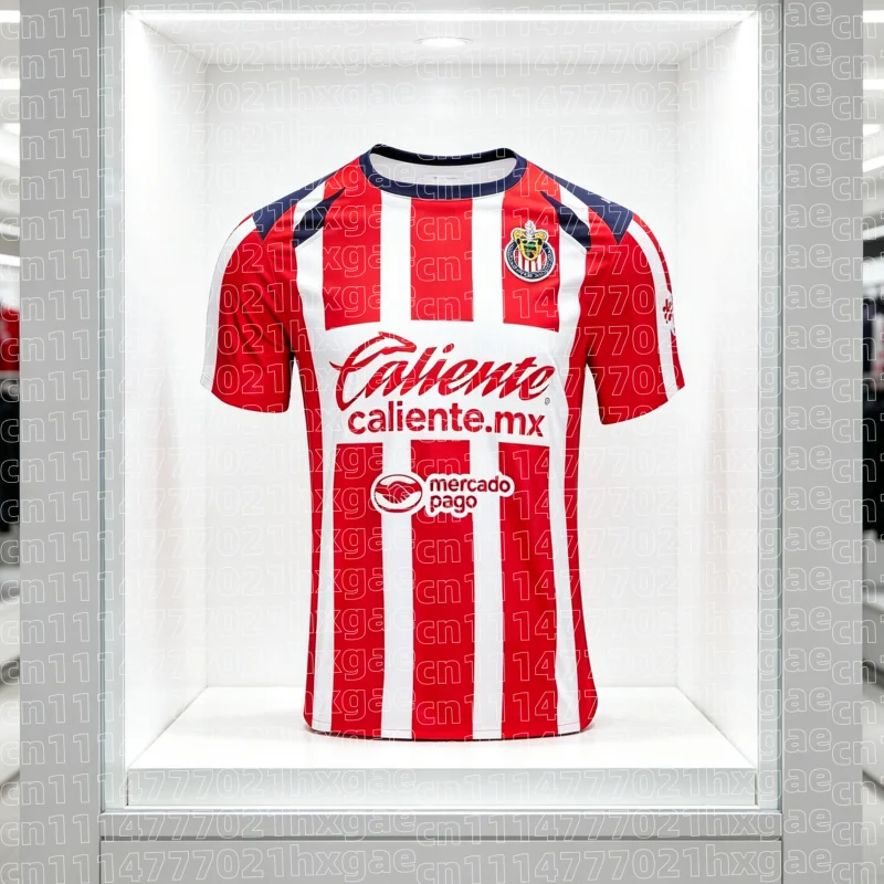 Camisa Esportiva Nova 2026 do Super Guadalajara Mexicano, Camiseta Unissex Casual Solta de Secagem Rápida e Respirável para Família e Crianças