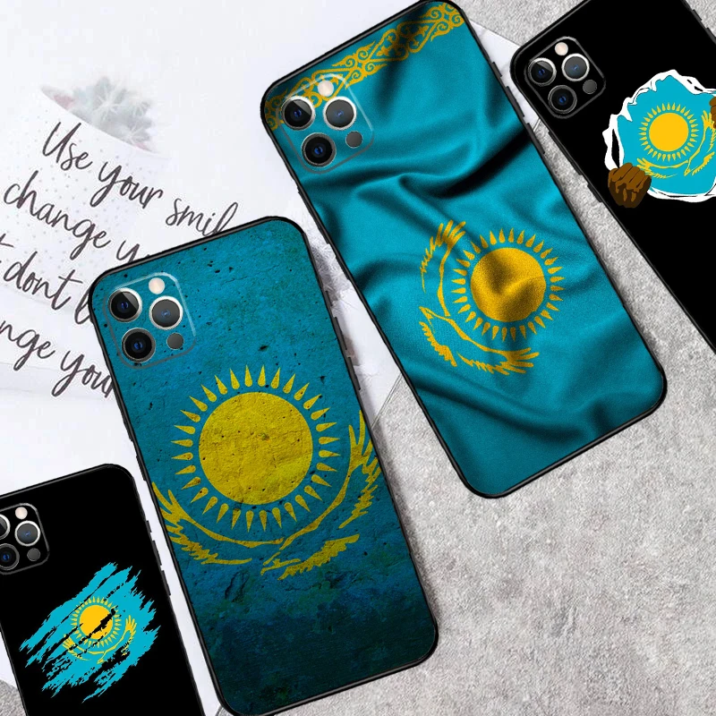 Kazakhstan Flag Cas… - image