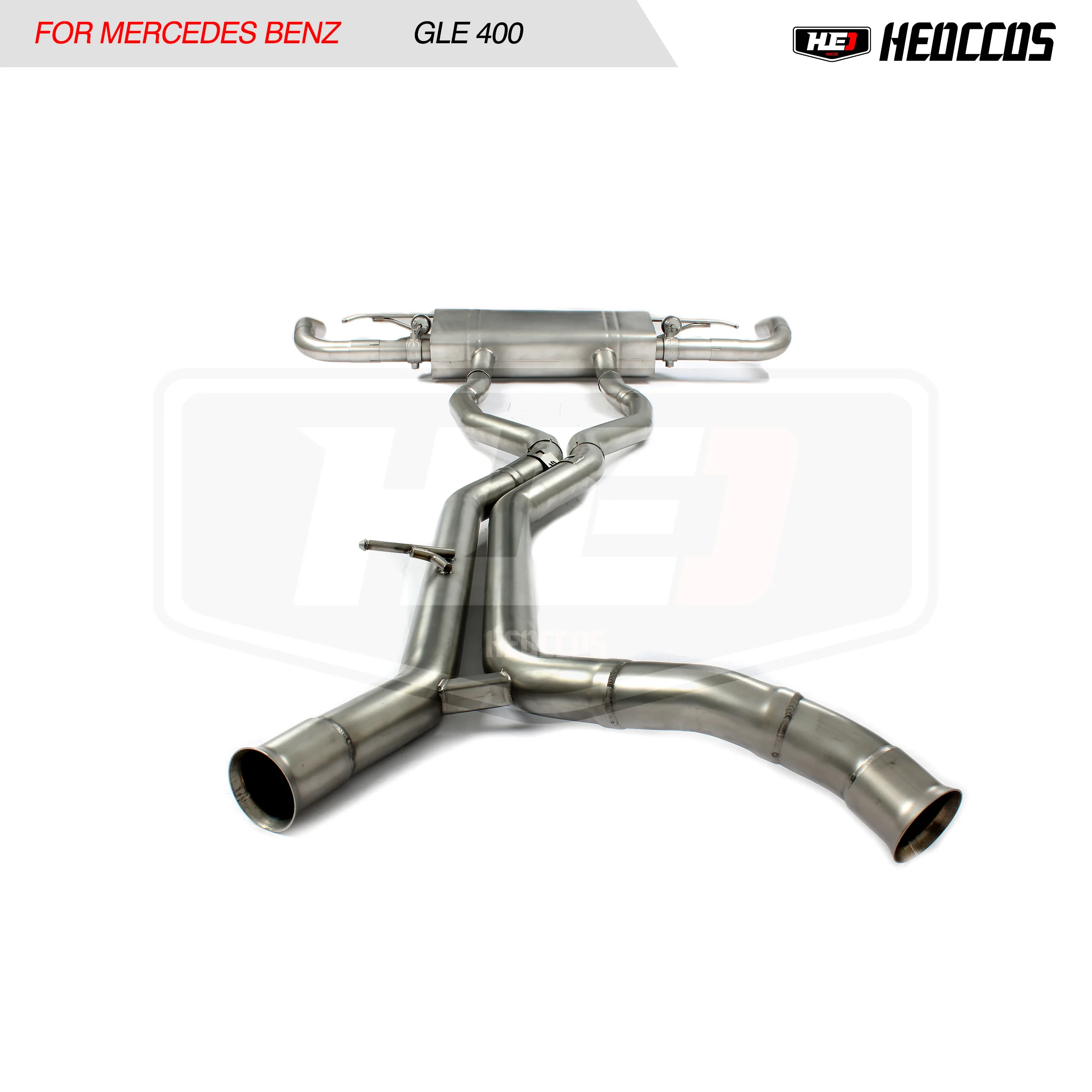 HEO exhaust system for Mercedes Benz Gle 43 AMG exhaust Catback GLE 320 400 450 500 2.2T 3.0T 4.0T automotive parts silencer