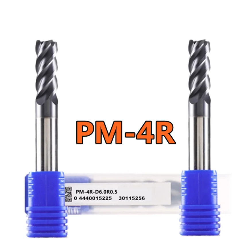 

PM-4R-D8.0R0.5/PM-4R-D8.0R1.0/PM-4R-D6.0R0.5/PM-4R-D6.0R1.0 PM-4R ZCC.CT End Mills 4 Flute Corner Rounding End Mills 1pcs/box