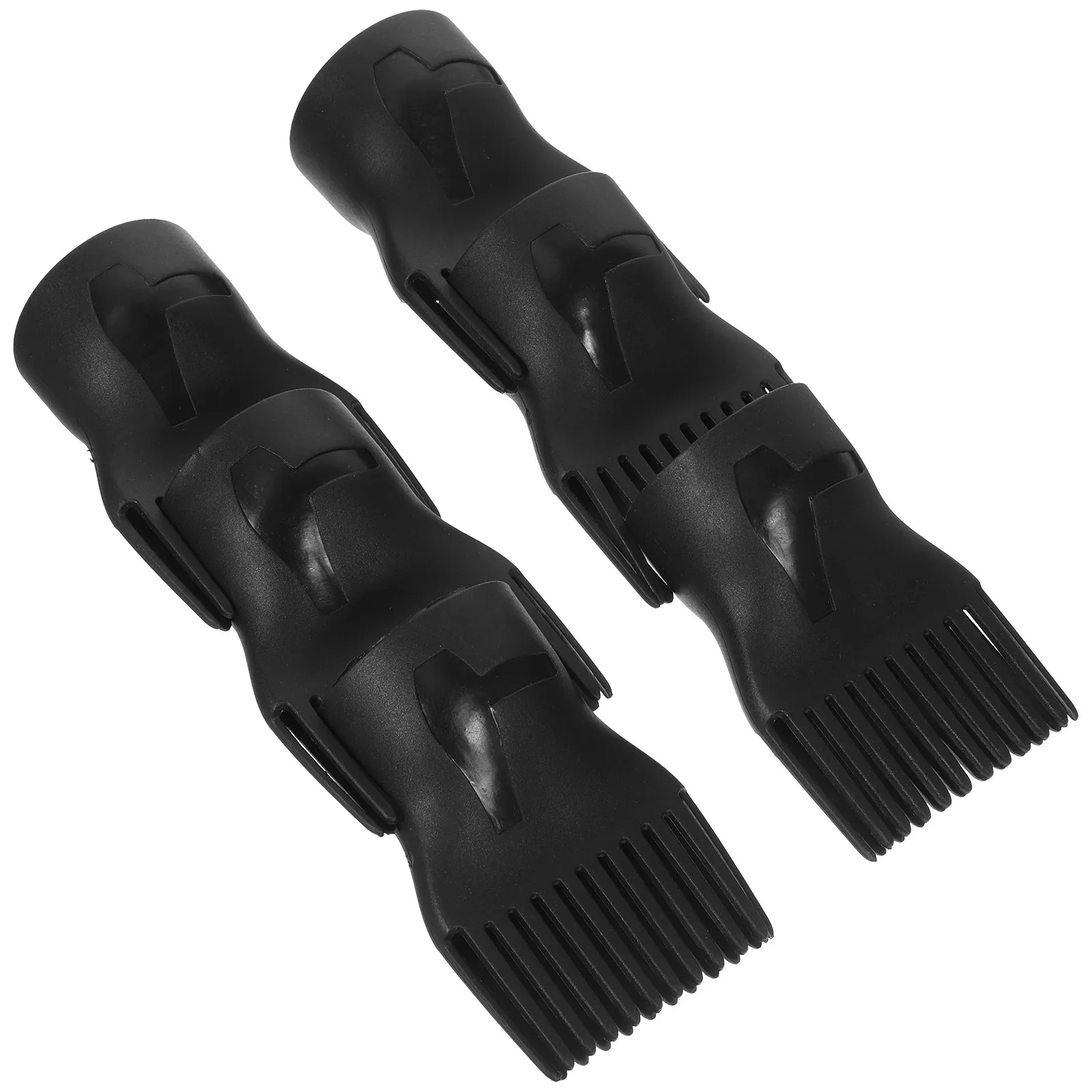 10Pcs Blow Dryer Comb Attachment for Hair Dryers Diffuser Style Collecting Wind Function Maximizes Volume Reduces Frizz
