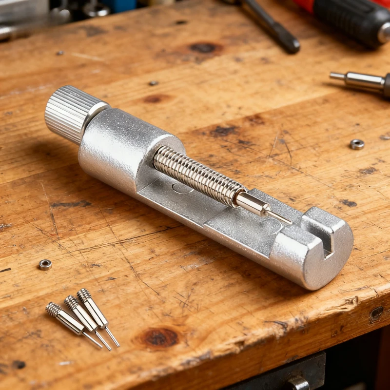 

Инструмент для регулировки часов, набор инструментов для снятия ремешка для часов, металлический ремешок, браслет, инструмент для ремонта штифтов, профессиональный ручной инструмент