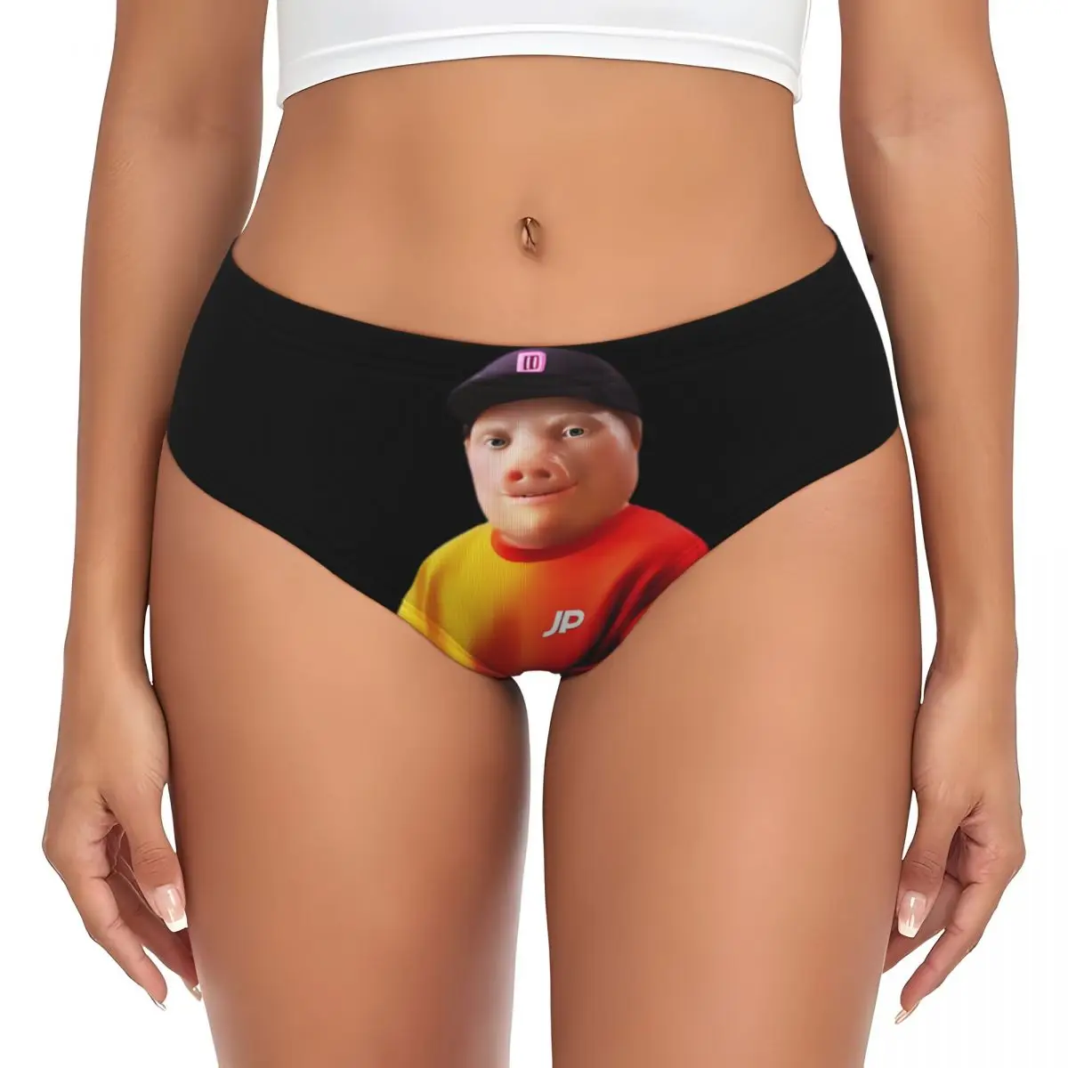 Braguitas Personalizadas para Mujer, Marca John Pork, Ropa Interior Femenina Transpirable, Braguitas, Calzones