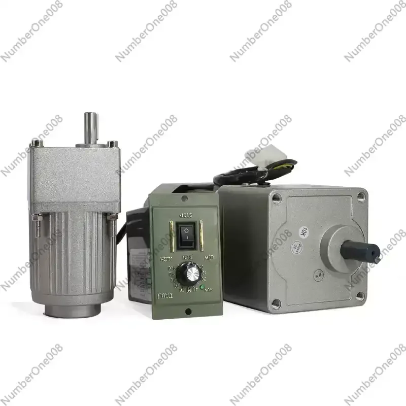 110V 15W AC Geared Motor AC220V Single-phase Miniature Gear Slow Speed Motor