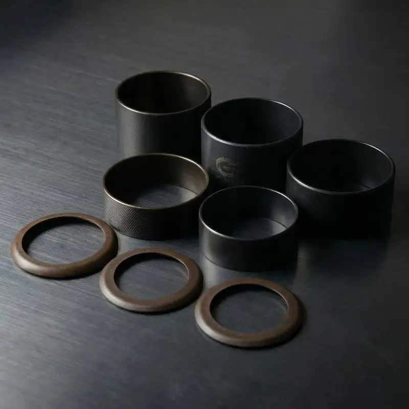 Oil Free Cylinder Sleeve for Vacuum Pump Air Compressor Low Friction Long Lasting Piston Cylinder Ring for DIY Repair Workshop