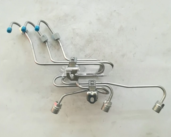 

Compatible with 6L Oil Engine Accessories 3976433 High-pressure Oil Pipe (cylinders 1-3)