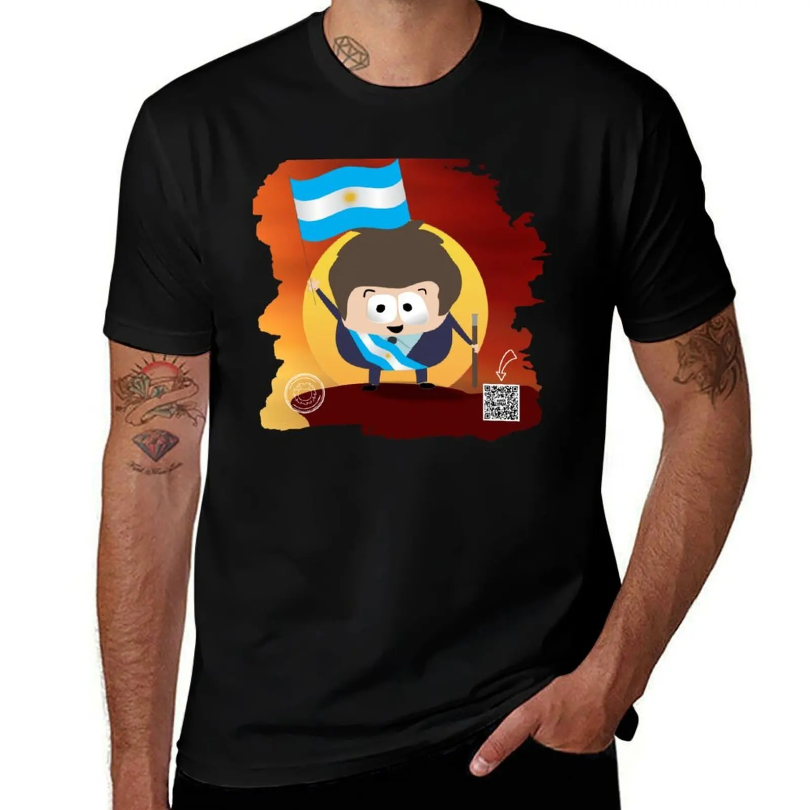 

Футболка Javier Milei Leon Libertad, персонализированные мужские футболки для мужчин, мужская футболка, дизайнерская футболка