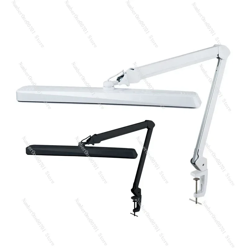 Premium Dimming CCT Function 5 Level Adjustable Warm Cold Two Lights 30W Jeweler's Desk Clamps Lamp Led Tasking Light