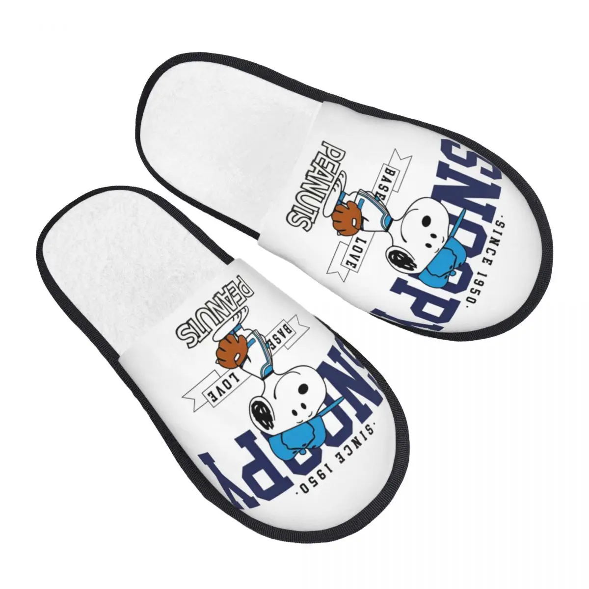 Snoopy Peanuts Slippers for Women Men Home Shoes Plush Indoor Slippers