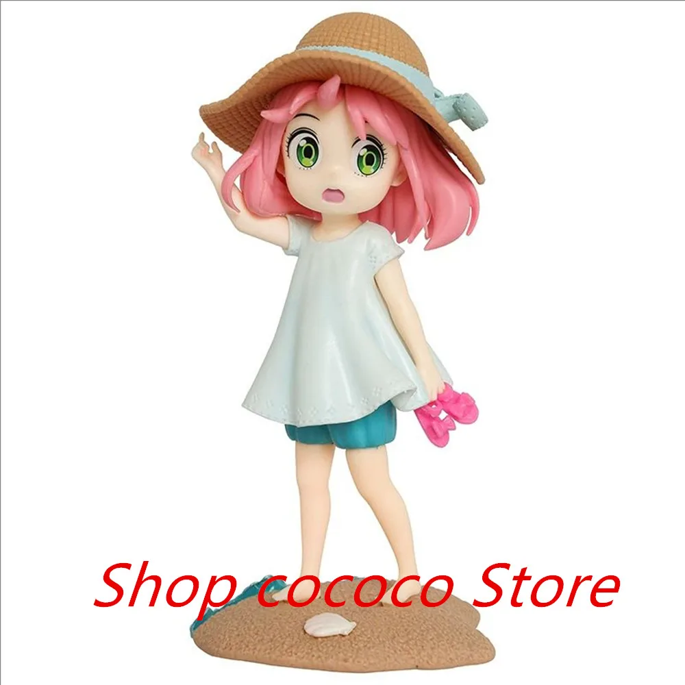 

Anya Forger Figure Spy x Family Anime Figurine Cute Girl 18cm PVC Statue Action Figures Model Decoration Collection GK Toys Gift