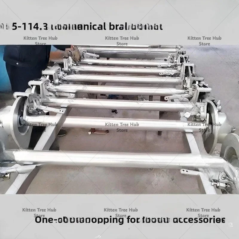 Trailer Axle with Brake Assembly, Heavy Duty Torsion Axle for Mobile Home, Caravan, Boat Trailer & Food Truck, Factory Supply