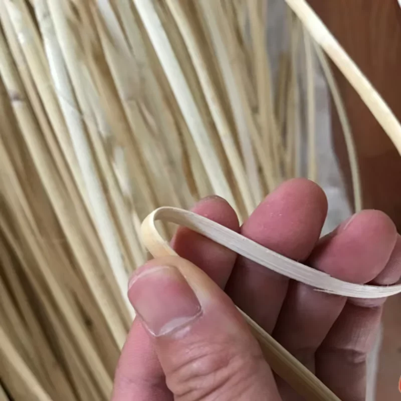 500G/Pack Indonesian Rattan Skin Width 2 to 10mm Natural Plant Peel Handicraft Outdoor Furniture Basket Material