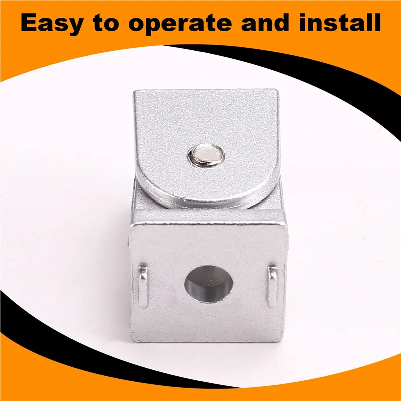 ABAH-2X 2020 シリーズアルミ押出プロファイルダイカスト亜鉛合金フレキシブルピボットジョイントコネクタアルミプロファイル用