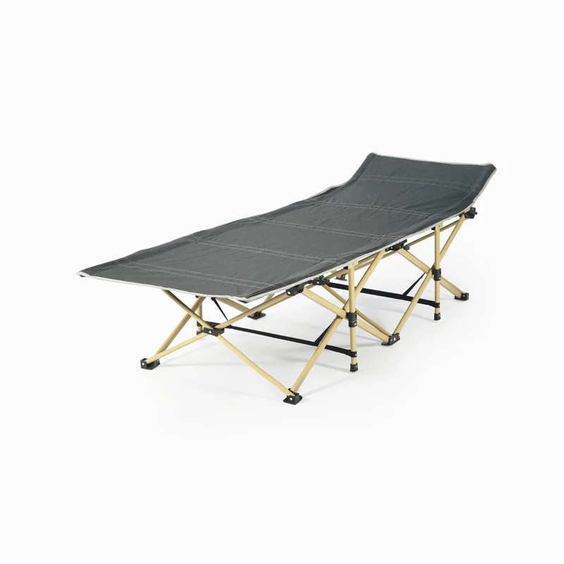 Custom Portable Modern Design Camping Cot Foldable Outdoor Travel Sleeping Bed with Adjustable Height