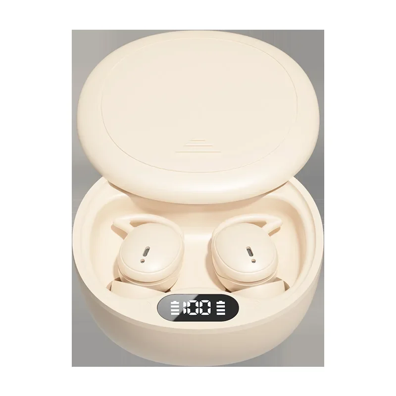 

Wireless Bluetooth headset In-ear mini digital long battery life sleep noise canceling headset