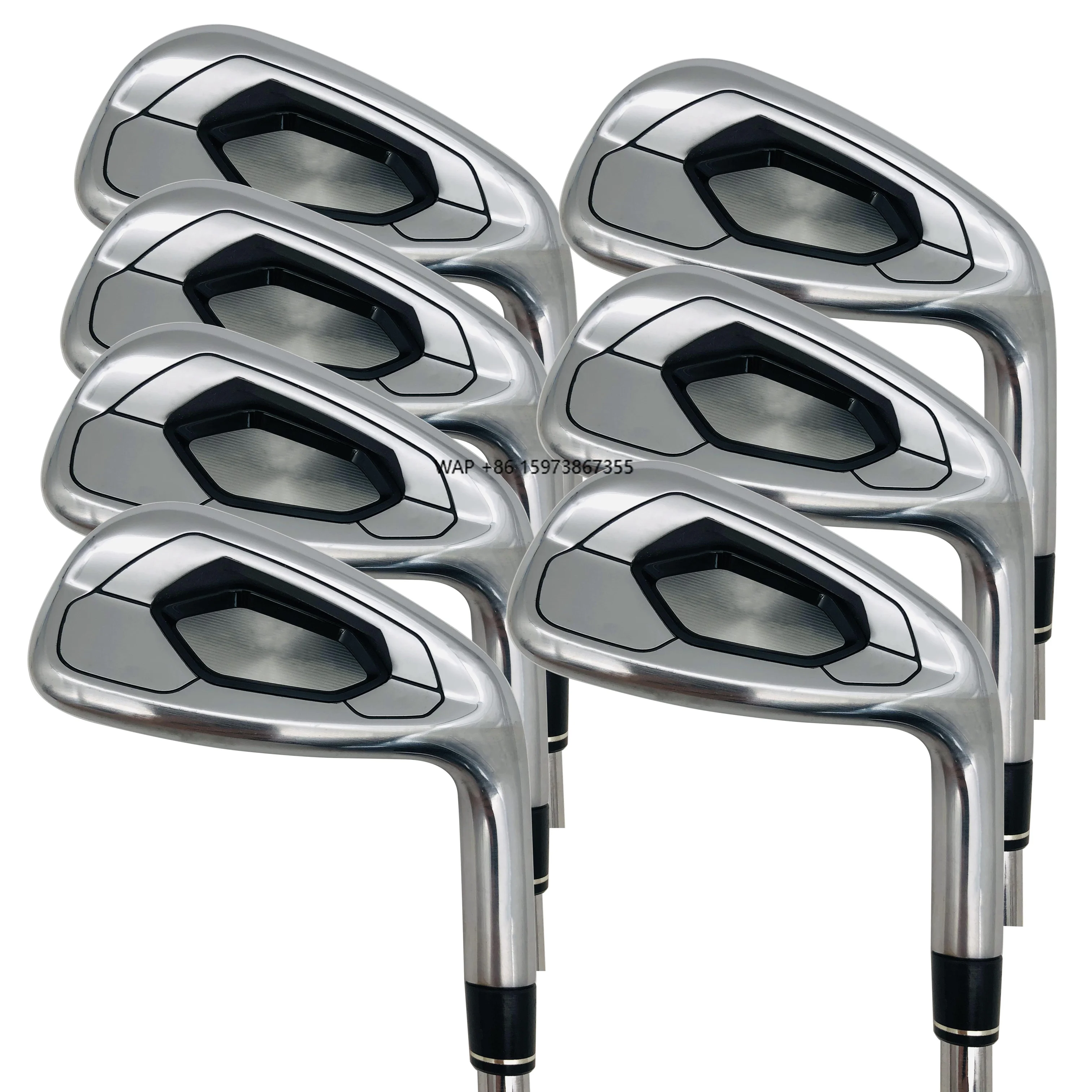 

Factory OEM Blade Custom Wholesale Custom Logo Black Men's Iron #4-P Forged Club Golf Iron Set