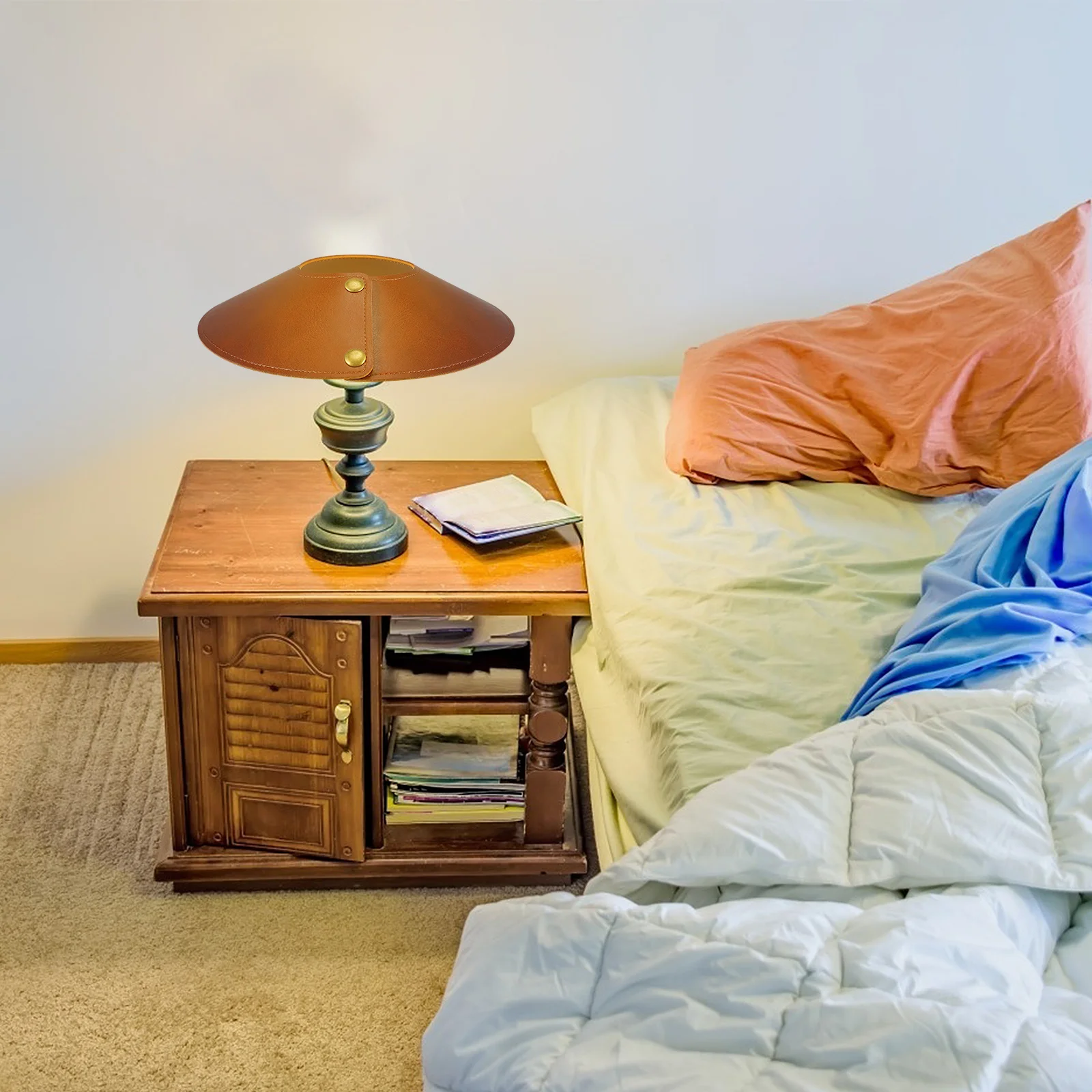 

Lampshade Removable Light Cover Durable Elaborate Detail Dining Kitchen Bedroom Cafe Bar Gift Lampshade