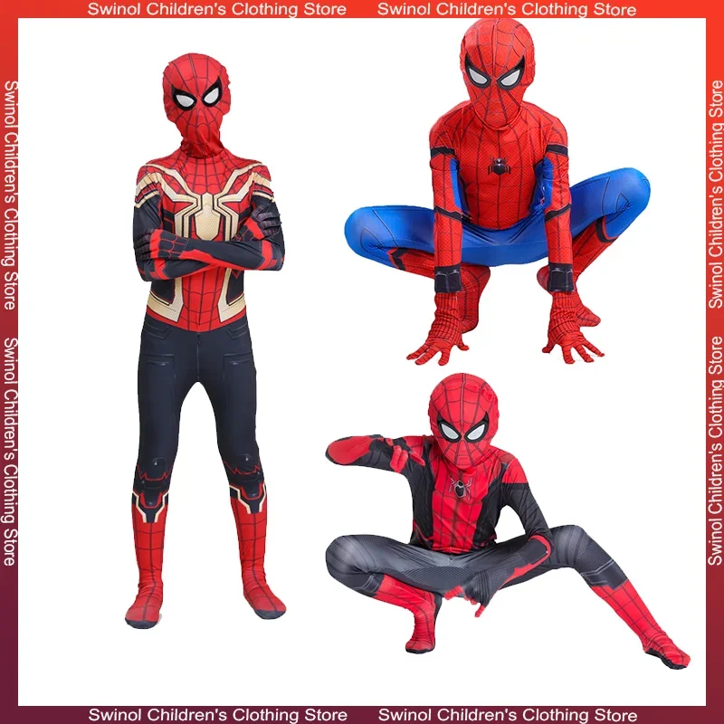 Swinol Spider-man trilogía retorna expedición sin retorno disfraz superhéroe niños Cosplay vestido de escenario mono de fiesta de vacaciones