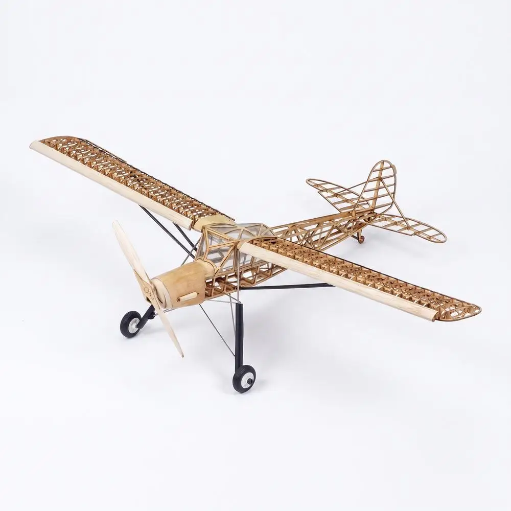 FI-156 500mm Vintage Balsa Wood Model Kit Laser Cut Static Aircraft DIY Display with Box
