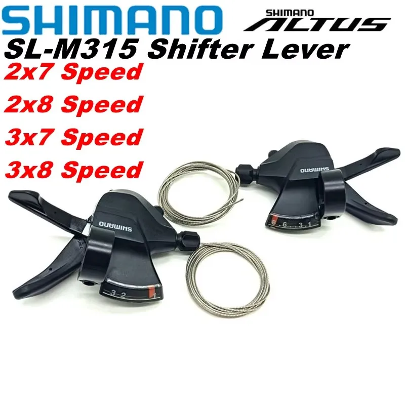 

Shimano Altus SL-M315 MTB Shifter Lever 2x7 2x8 3x7 3x8 14 16 21 24 Speed SL-M315 MTB Bike Shift Lever SL M315 Trigger