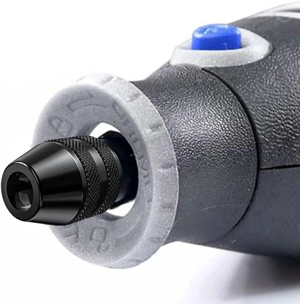 Imagem -03 - Kit Adaptador de Troca Rápida Keyless Dremel Ferramentas Rotativas Elétricas Mandril de Perfuração 132 a 3000 4000 8220 8250
