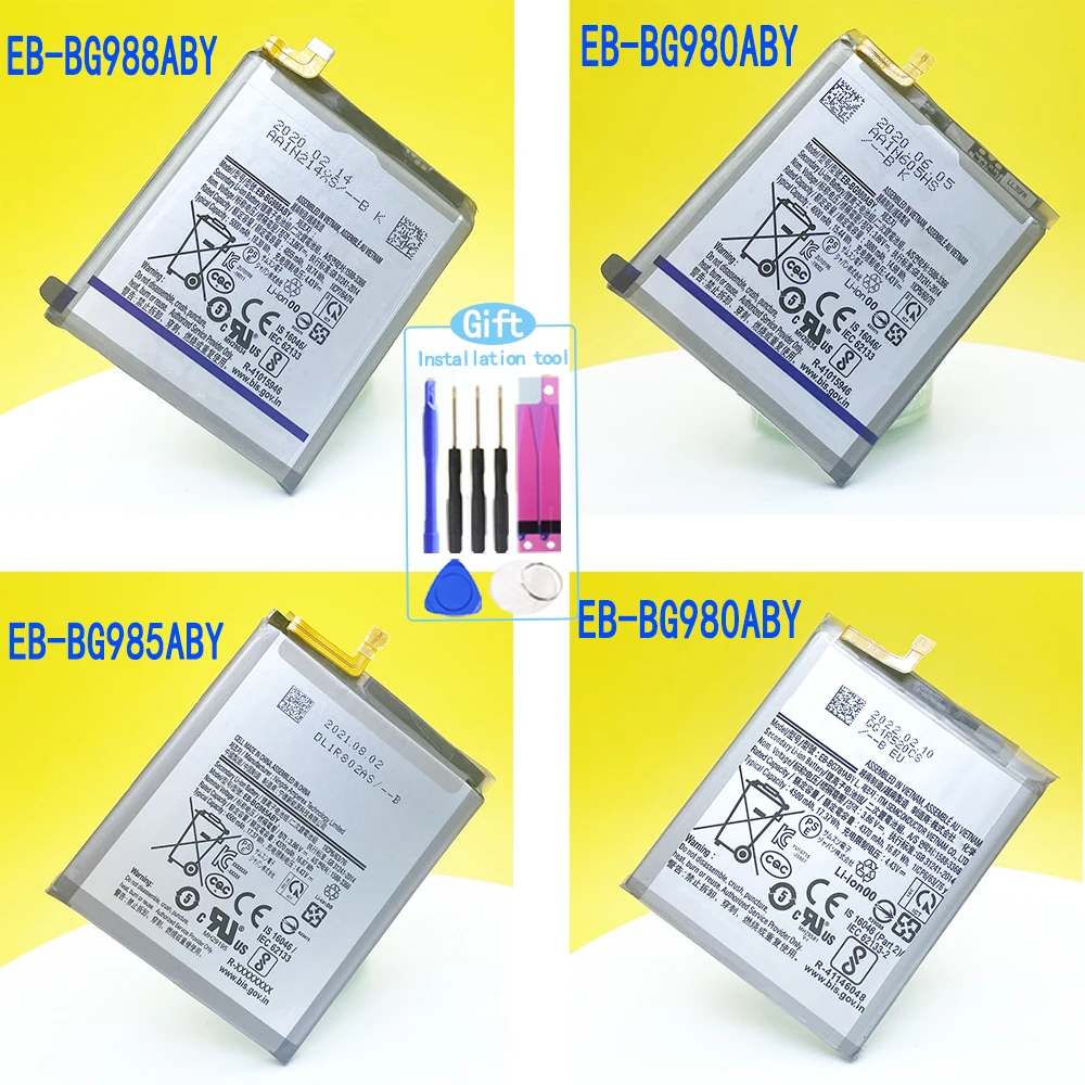 EB-BG985ABY EB-BG980ABY EB-BG781ABY EB-BG988ABY Battery For Samsung Galaxy S20+ S20 Plus G985F/ SM-G981B/S20 FE 5G/ S20 Ultra