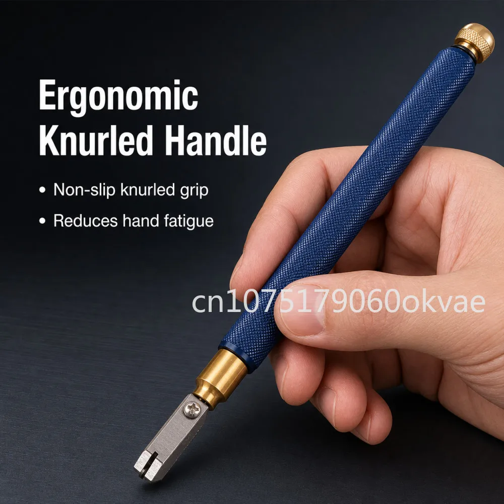 Manual Glass Cutter Carbide Wheel TC-17/TC-10 Professional Diamond Cutting Tool for Glass Tile Mirror DIY Construction Hand Tool