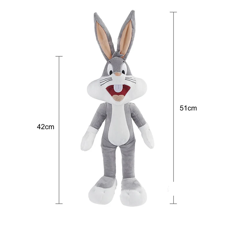 Big Looney Tunes Bugs Bunny Peluche Tweety Bird Bunny Anime Cartoon Movie Peluche Bambola di pezza Giocattoli Regalo