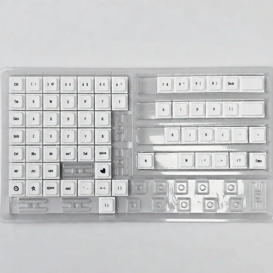 Low axis keycap CHOC V2 cross shaft body compatible with sofle/corne inline keyboard