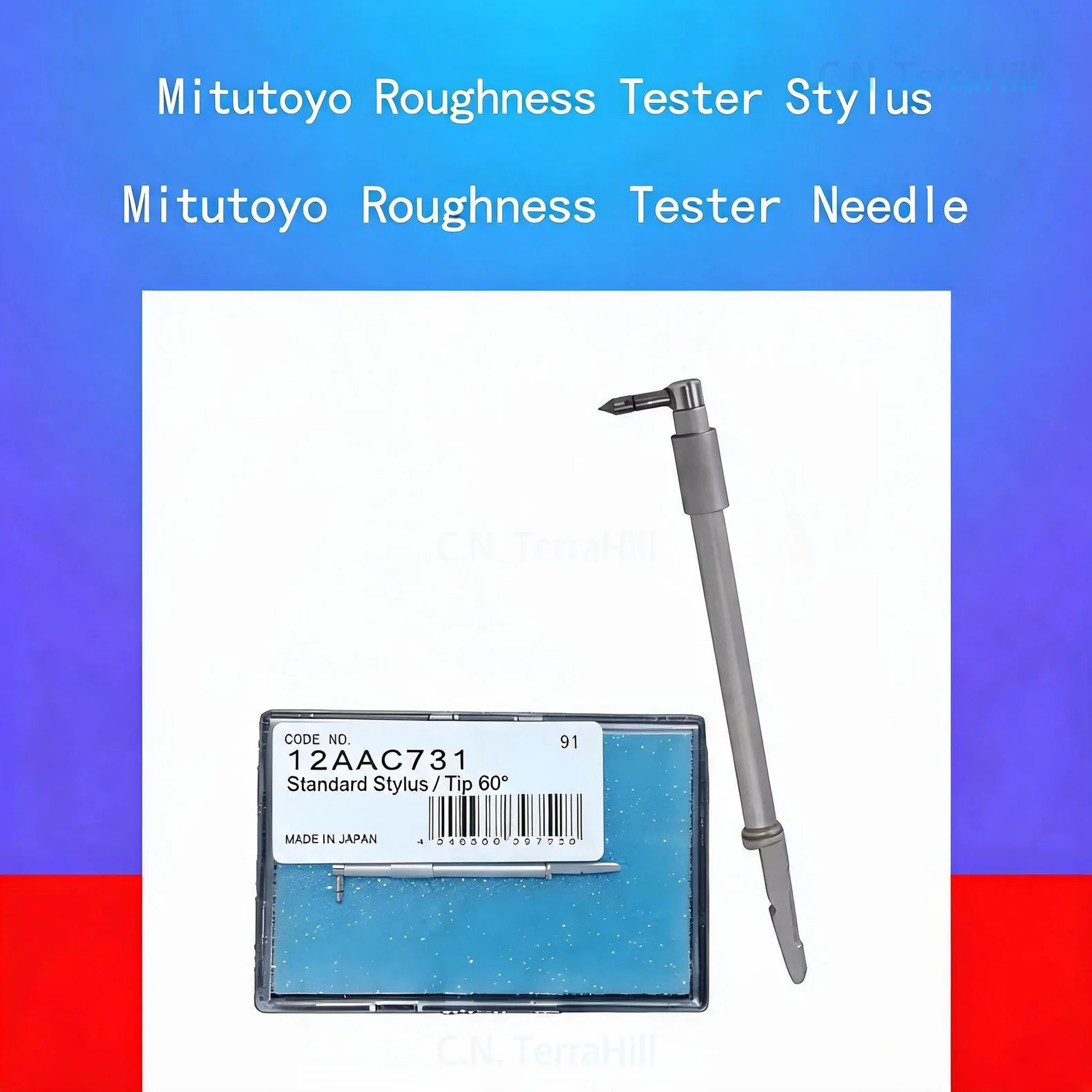 Surface Roughness Tester Probe Stylus SJ-410 Detector 12AAC731 Replacement Measuring Head for Surface Profilometer