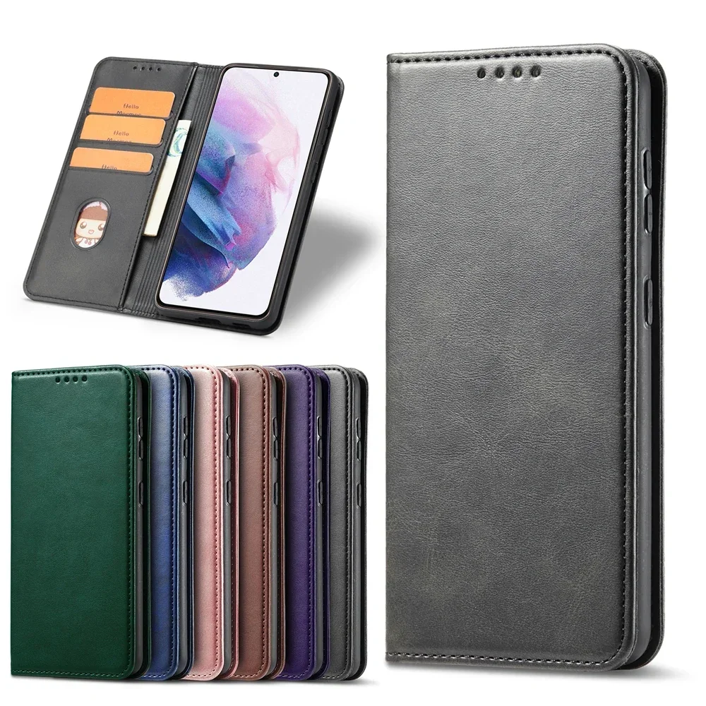 Luxury Flip Leather Wallet Magnetic Case for OPPO A3 A3X A40 A2 Pro A1 A98 A94 A93 A74 A83 A74 A71 A60 Mobile Phone Case LYQCXNW