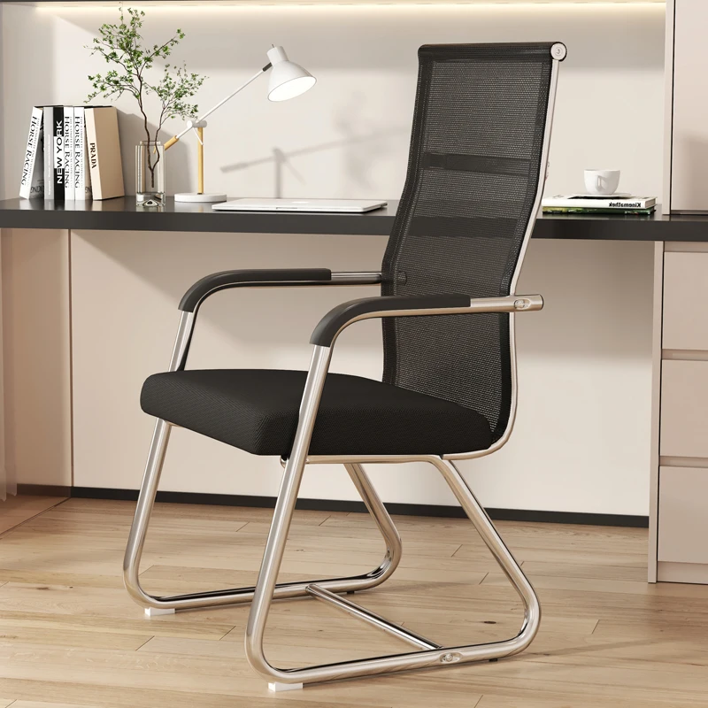 Office Chair Comfortable Sedentary Simple Breathable Office Chair Home Conference Chair Conference Room Backrest High Back Seat
