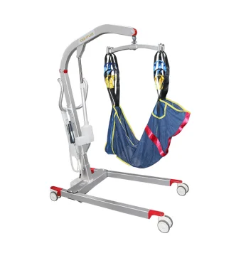 Picture 7: Home Use Aluminium Mobile  Patient Folding Electric Patient Lift and Transfer Help The Disabled Toilet and Change