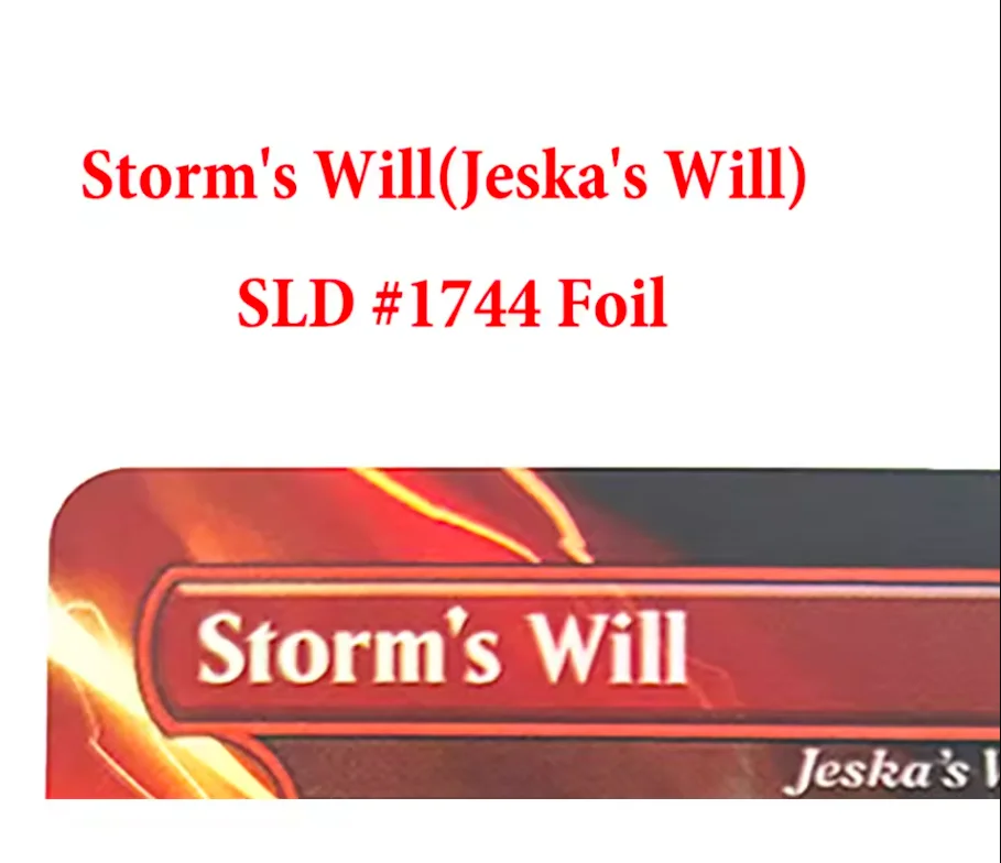 Custom Proxy High Quality FOIL Cards Inventors' Fair Ice Storm Counterspell Promo Sol Ring Storm Wolverine Commander's Plate