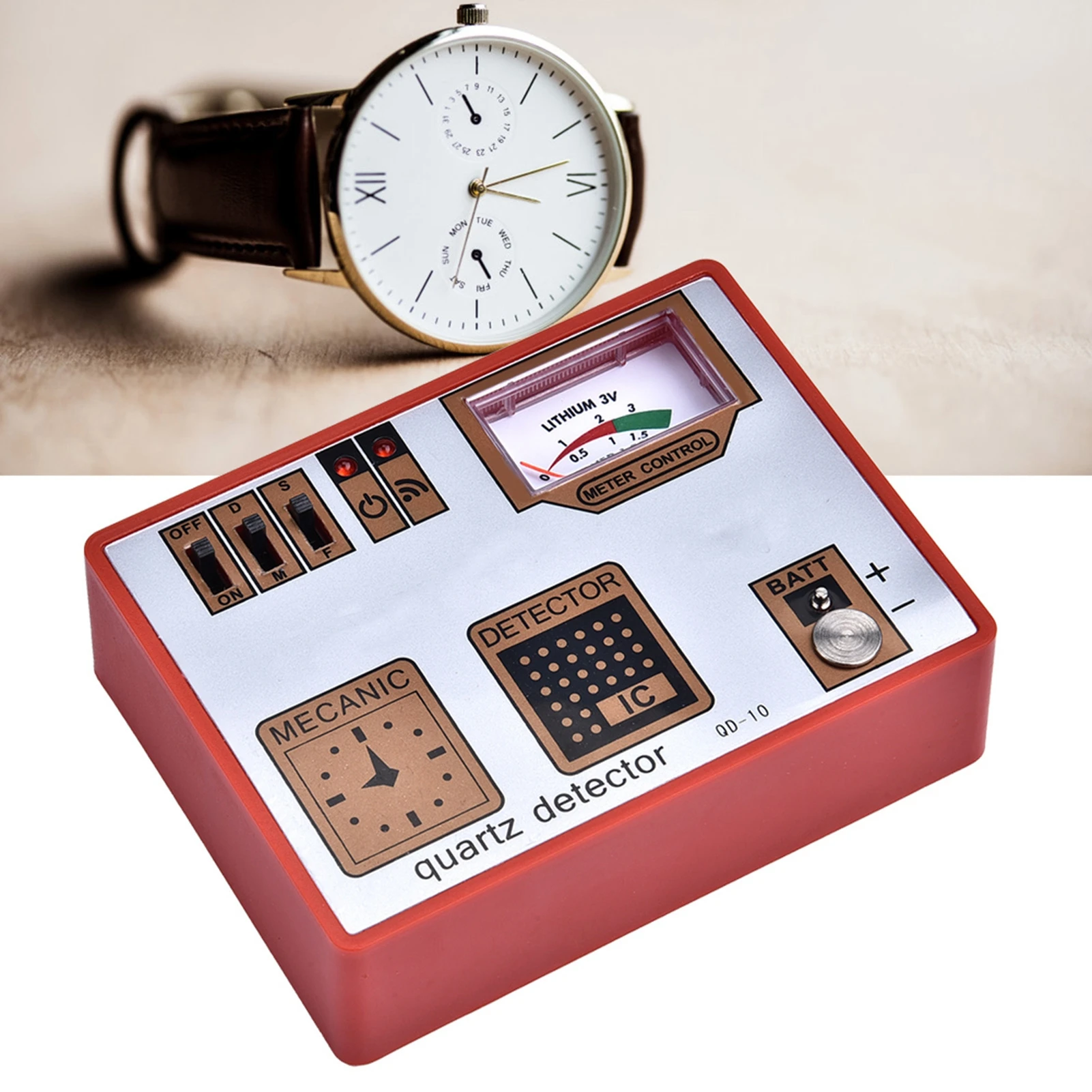 Watch Timing Machine Demagnetizer Timegrapher Watch Demagnetization/Battery Measure/Pulse/Quartz Tester Machine