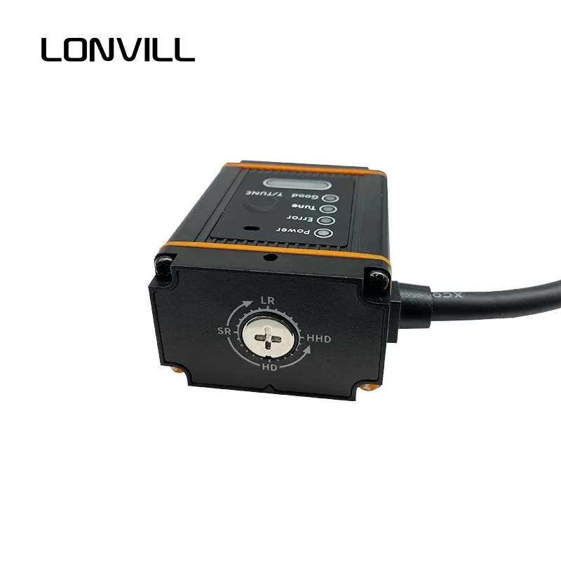 LONVILL Production Line Industrial QR Data Matrix DPM Code Scanner TCP IP Adjustable Focus USB RS232 Ethernet Barcode Scanner