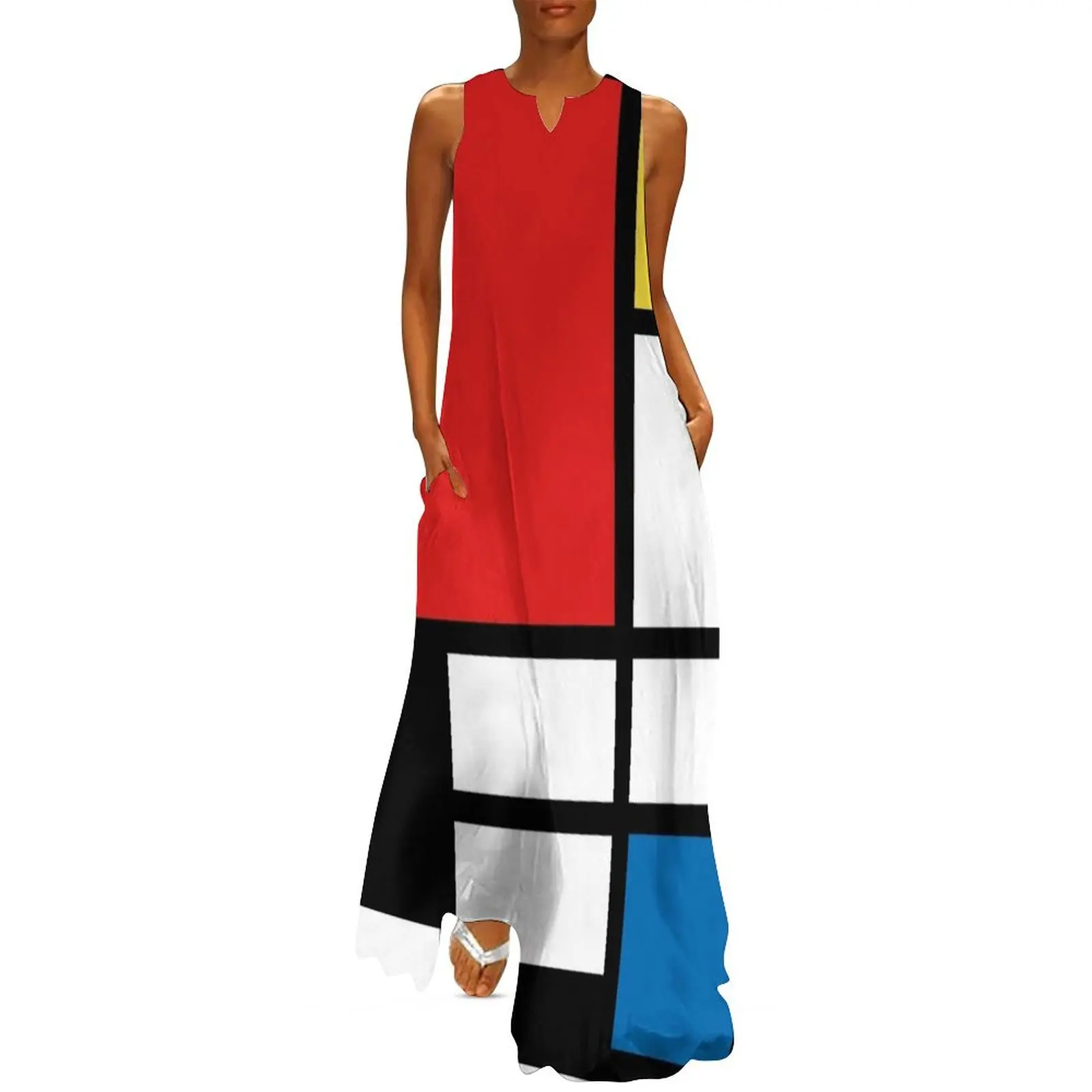 My Mondrian Long Dress dress for women summer women