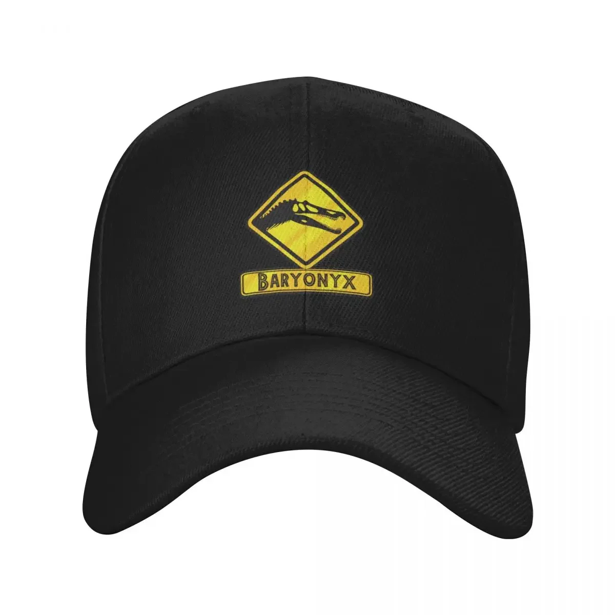

Warning Baryonyx Baseball Cap hard hat tea Hat fishing caps man Hat Man Luxury Baseball For Men Women's