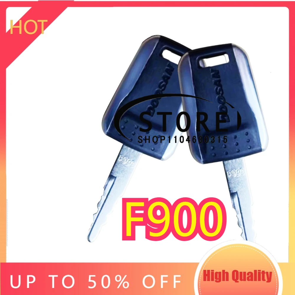 20/10/5/1pcs High Quality F900 Start Ignition Keys for Construction Machinery F900 New