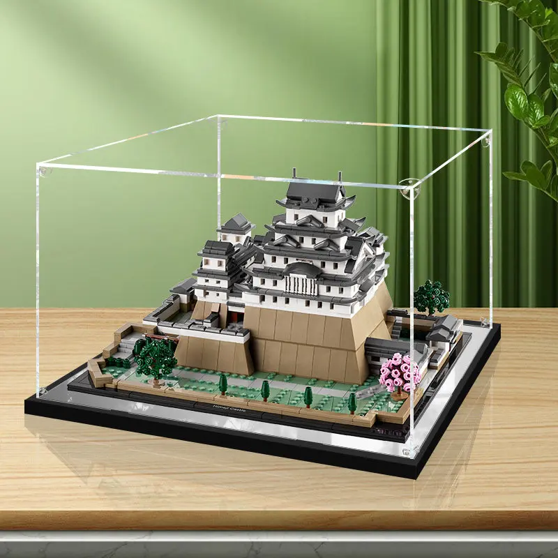 Acrylic Display Case For Lego 21060 Himeji Castle,DustProof Clear Display Case For 21060 Building Block Model Storage Box - view 4