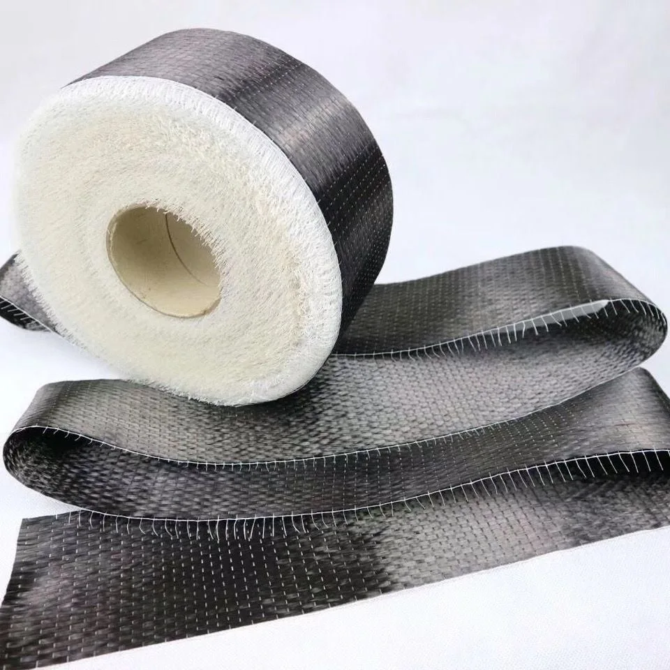 

12k 200gsm 10cm UD fabric, wide carbon fiber unidirectional fabric, high-strength repair material tensile strength of 3400Mpa