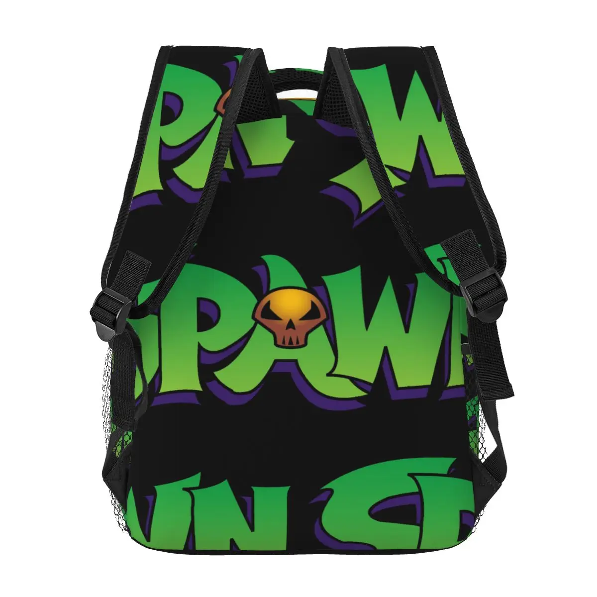SPAWN Logo Casual Backpack Unisex Students Leisure Travel Computer Backpack
