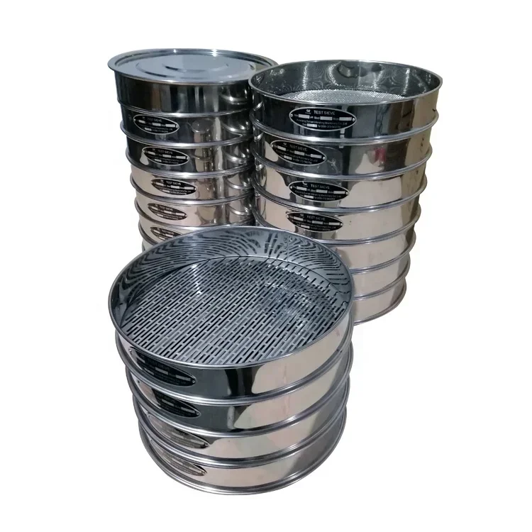 

ASTM Standard Lab Woven Wire Mesh Stainless Steel Copper Test Sieve for Soil Testing