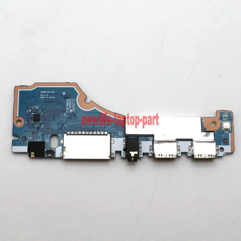 

Original For Lenovo IdeaPad Pro 5 16IRH8 83AQ Laptop Power Button USB SD card Rearder io Board 5C50S25496 Free Shipping